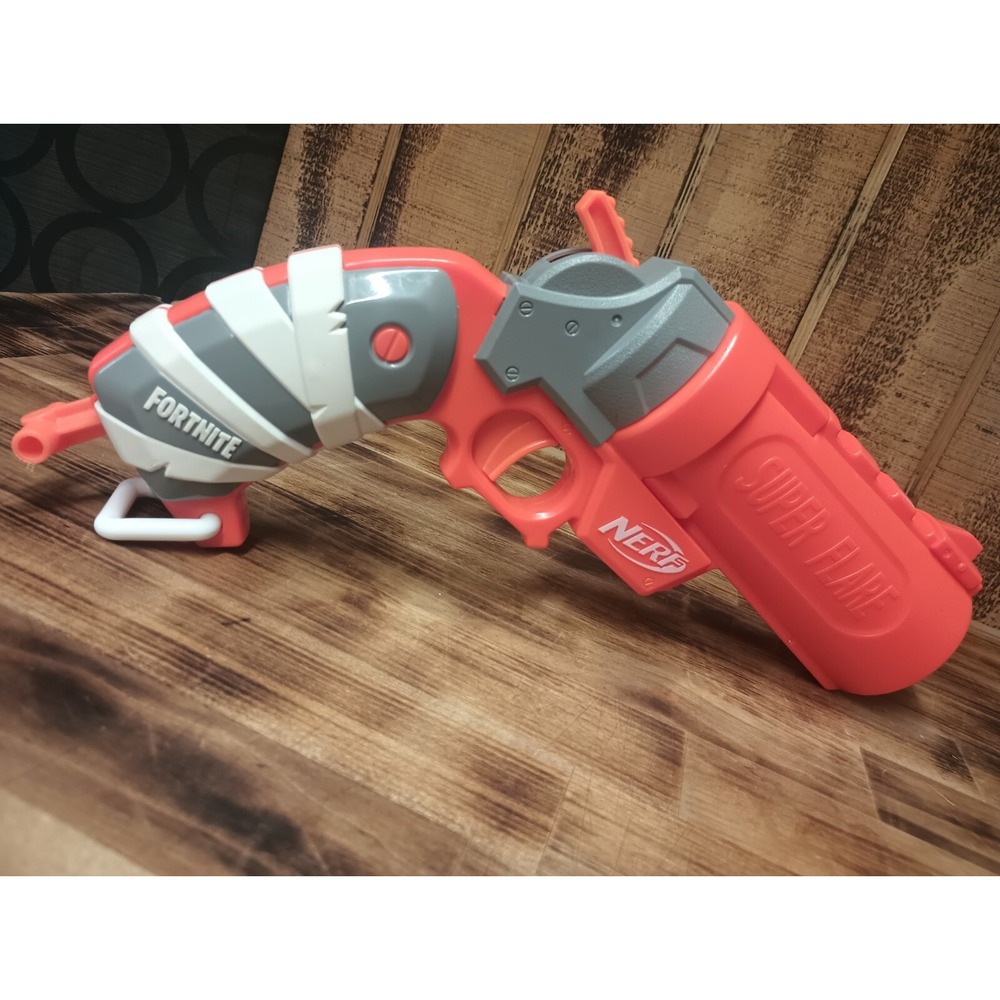 Nerf Fortnite Revolver‎ Pistol "Super Flare" 12 inches Cosplay Toy No Darts